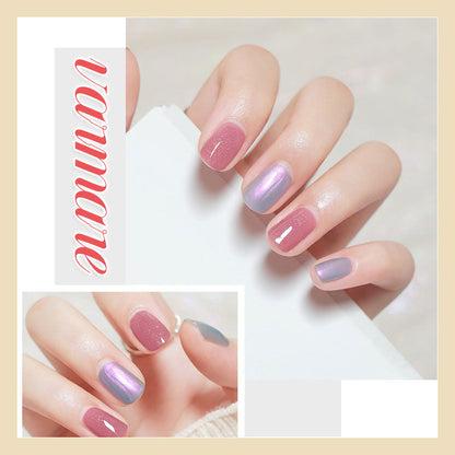 Tvåfärgat vattentätt nagellack