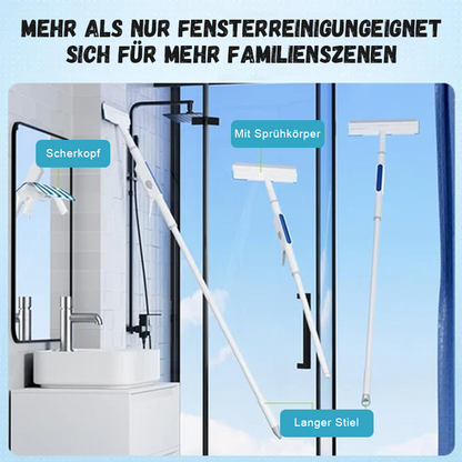 Rakel för sprutrengöring av fönster/Fönsterputs med sprutrengöring