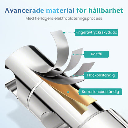 Ingen borrning krävs · Fäst och använd · Nytt val för duschfäste