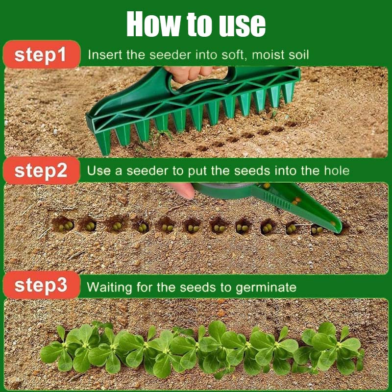 Set för hålslagning för sådd