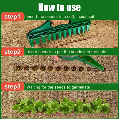 Set för hålslagning för sådd