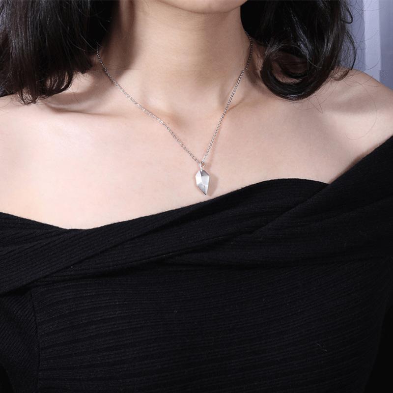 💖Elsker Magnetiskt halsband/Hjärtformat parhalsband