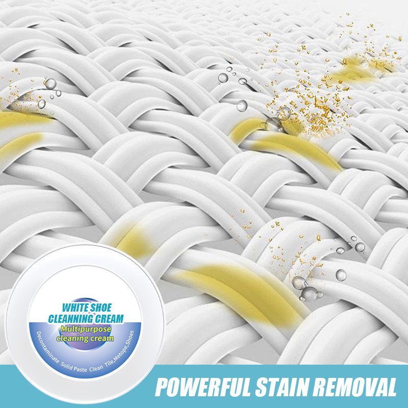Multifunktionell rengöringskräm för vita skor