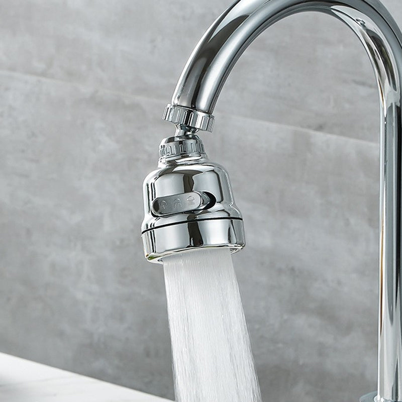 Kökskran förlängningsmunstycke med stänkskydd