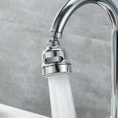 Kökskran förlängningsmunstycke med stänkskydd