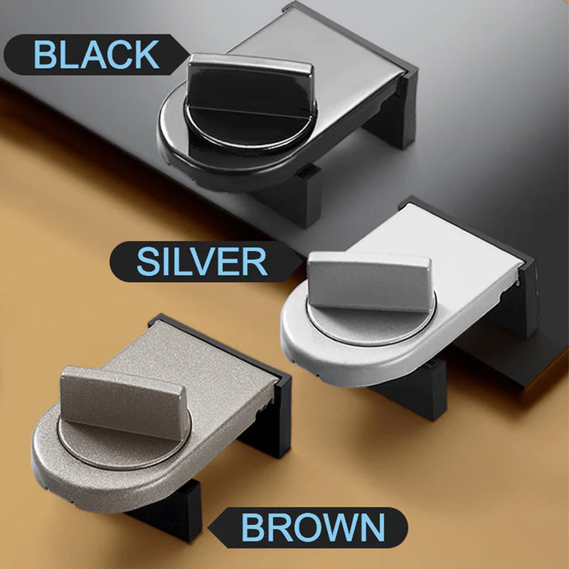 Stöldskyddande säkerhetslås för skjutdörrar och fönster