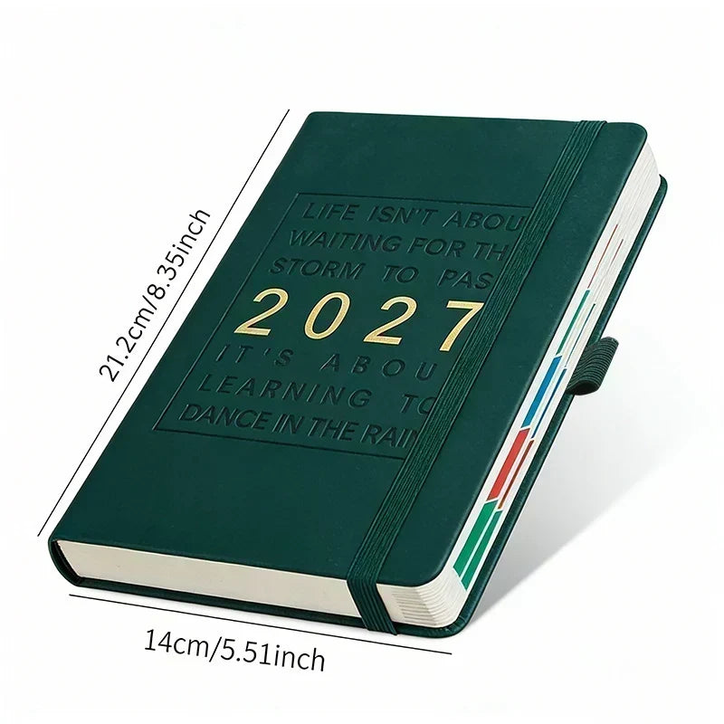 ⚡ A5 2027 One‑Day‑Per‑Page Diary Notebook – Portable, Well‑Organized, Long‑Lasting ✨
