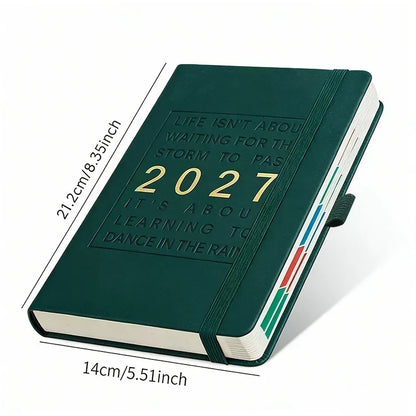 ⚡ A5 2027 One‑Day‑Per‑Page Diary Notebook – Portable, Well‑Organized, Long‑Lasting ✨