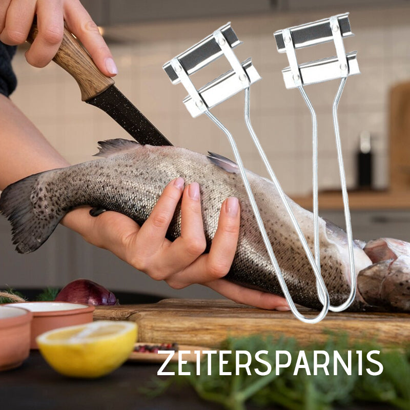 Fiskskalare i rostfritt stål för hushållsbruk/fiskskalare i rostfritt stål för hushållsbruk