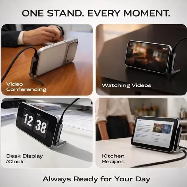 The Ultimate 240W Power-Stand Hybrid Adapter ⚡: The All-in-One Solution for Fast Charging and Display