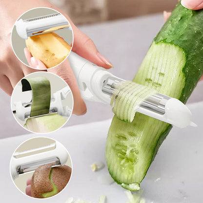 Hushålls Multifunktionellt Skalningsverktyg I Rostfritt Stål