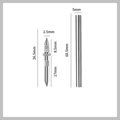 Särskilda Icke-Märkande Spikar För Golvlister