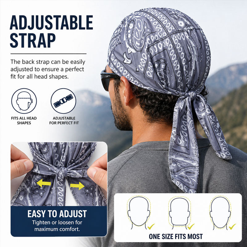 Outdoor Sports Elastic Pirate Hat