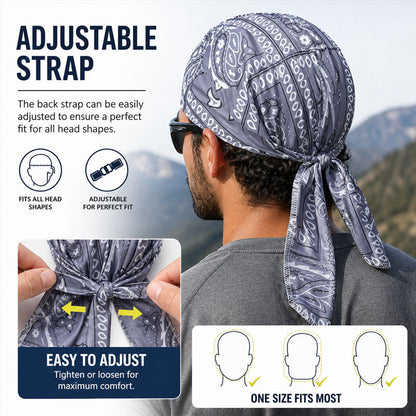 Outdoor Sports Elastic Pirate Hat