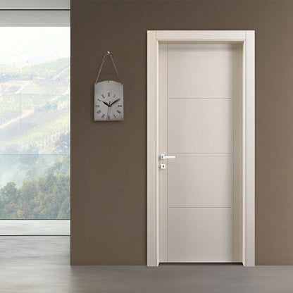 Läderkonst väggklocka