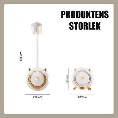 Handsfree-hårtorkhållare för lata människor