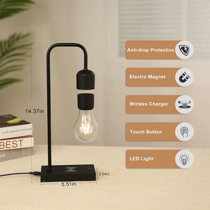 ✨Magnetisk Levitationslampa - Den Tekniska Konsten Som Lyser Upp Framtiden ✨