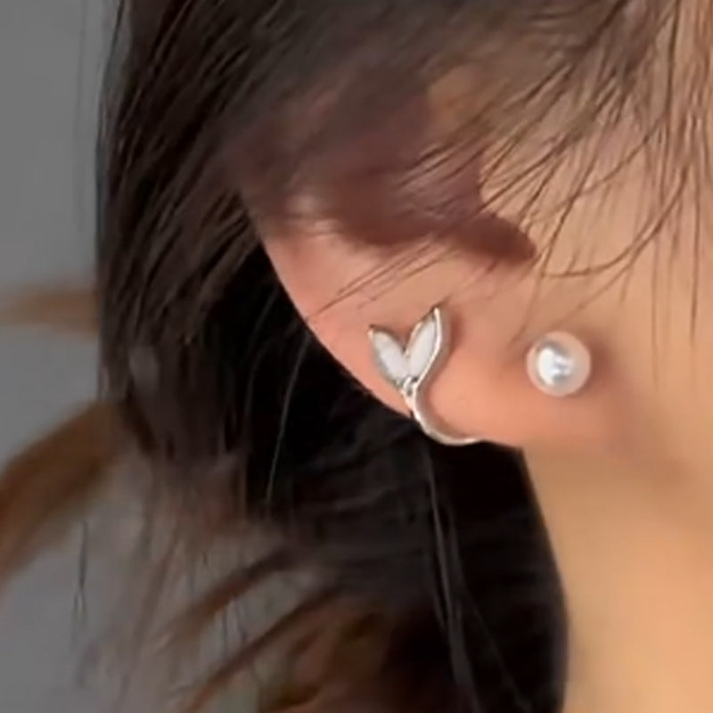 2024 Ny modell Cat's Eye sten Fishtail pärlörhängen