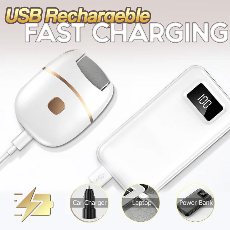 Uppladdningsbar elektrisk fotskrubber