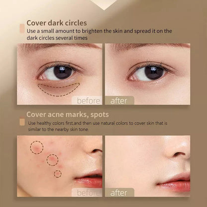 3-färgad Concealer Cream