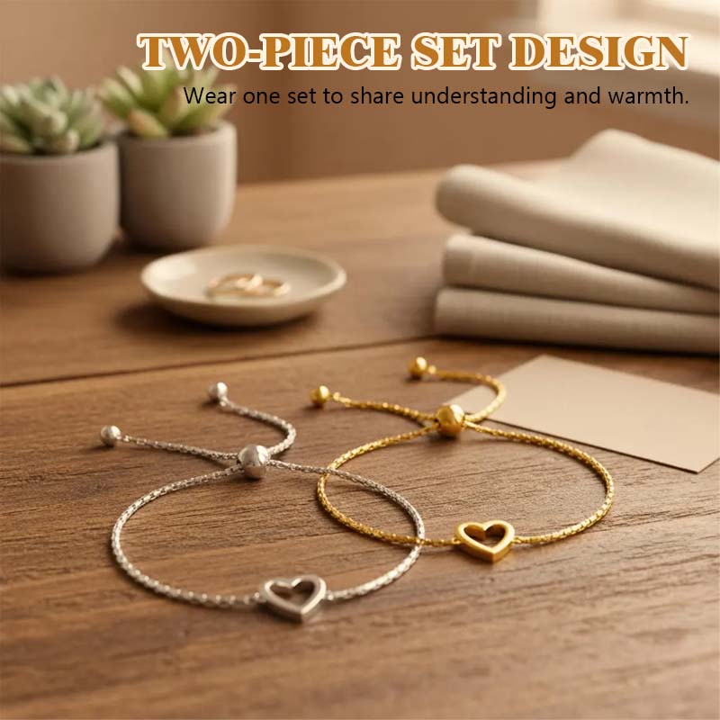 💕"Hjärta vid Hjärta"-dubbelarmbandet – ett band som knyter oss samman💕