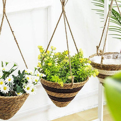 Vävda Hängande Korg