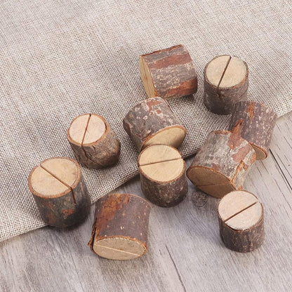 Fotobashållare För Trästubb