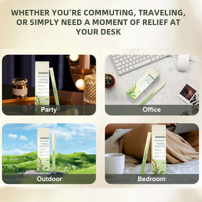 Extrakt av timjan och pepparmynta används för avgiftning av lungor och fräschare andedräkt.