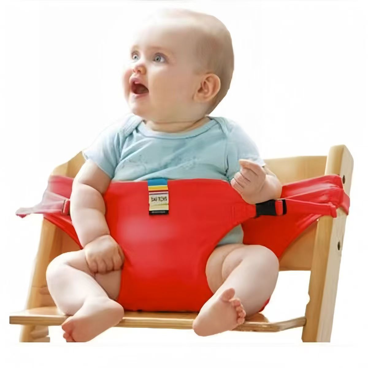 Baby High Chair Seat Belts - Portable Dining Straps Holder