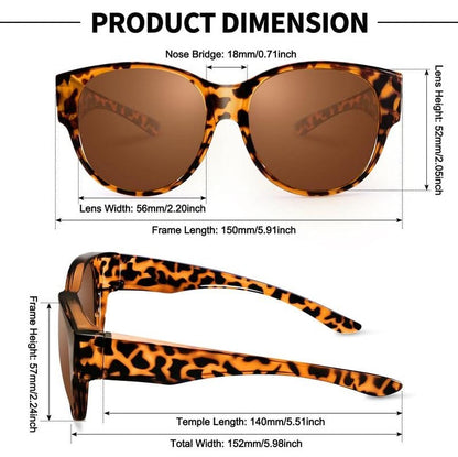 🔥LAST DAY ￡9.99 🕶New Oversized Cat Eye Sunglasses Polarized UV400 Protection