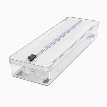 ✂️Kitchen Aluminum Foil Paper Plastic Wrap Storage Cutting Box 🍳