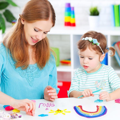 ✨Super Clay Slime DIY Mjuk & Squishy Clay💥🎁