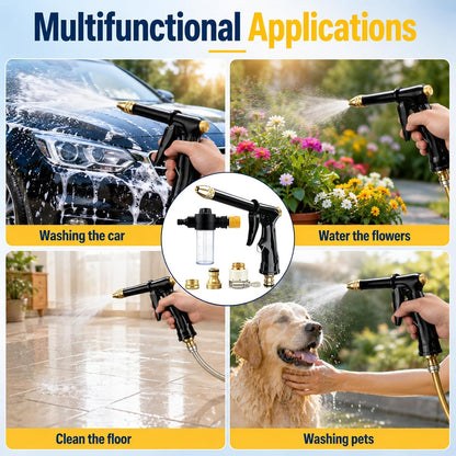 💦✨ High-Pressure Water Jet Gun – 2 Modes, Ergonomic, Leak-Proof 🧼