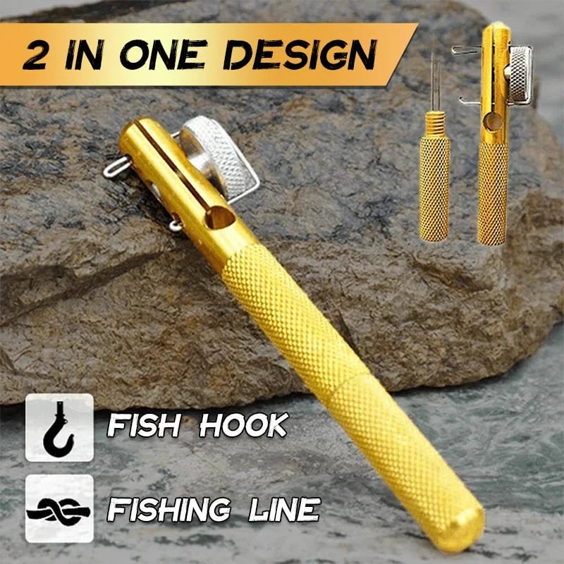 Fishing Line Knotter Hook Needle🎣