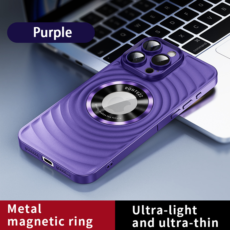 Vågigt magnetiskt mobilskal: Ultratunnt och stötsäkert