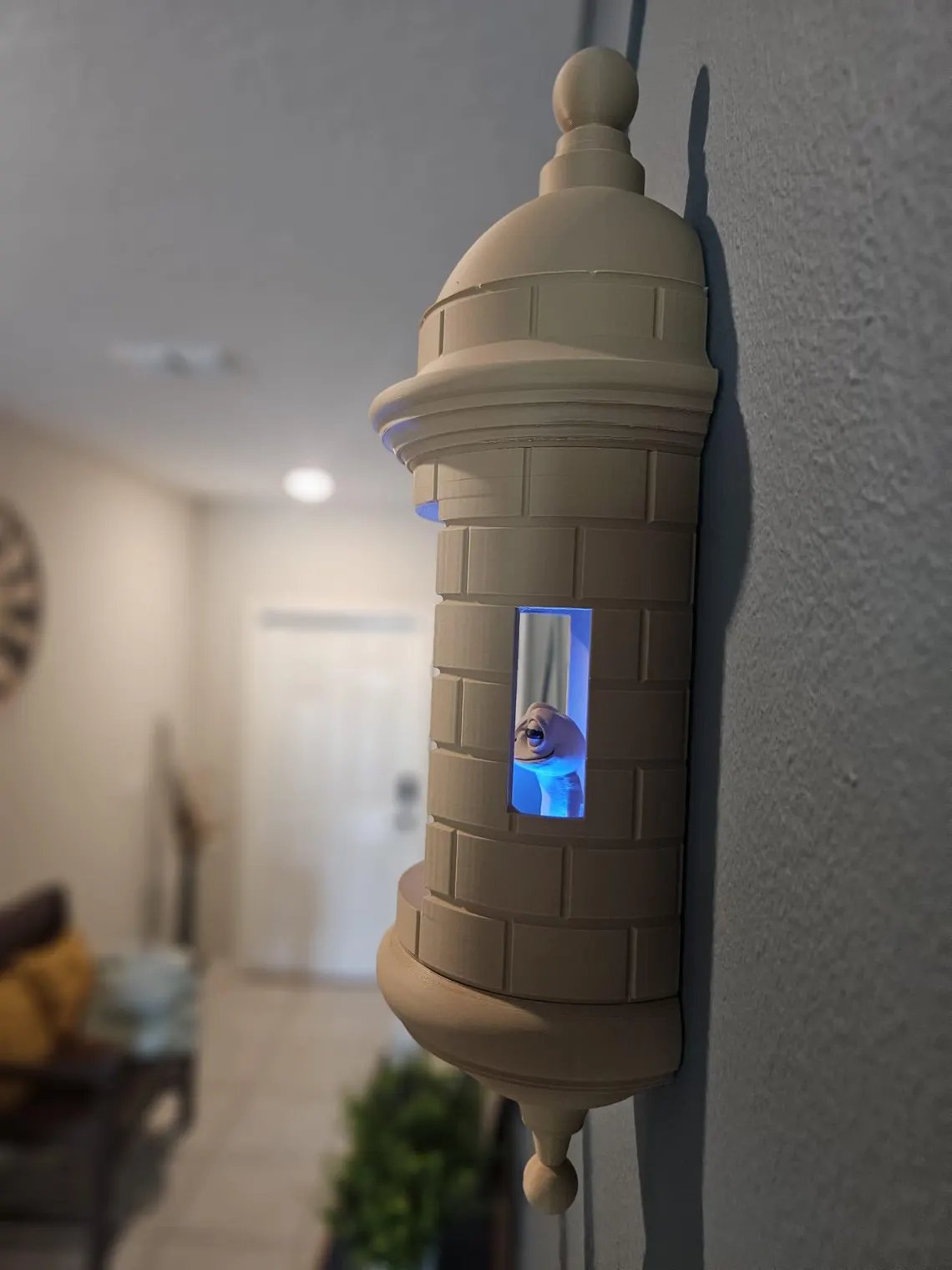 Puerto Rico Garita vägglampa Coqu