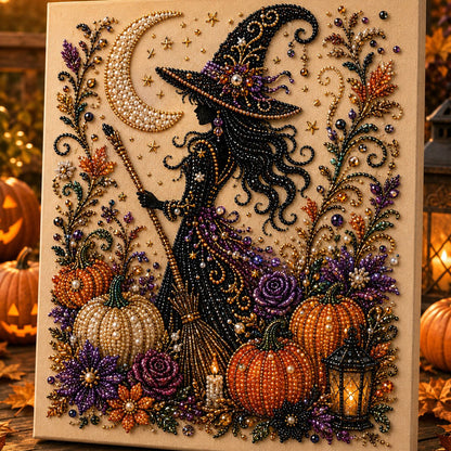 👻✨ Halloween Pearl Art DIY Kit – Turn Tiny Pearls into Spooky-Cute Magic