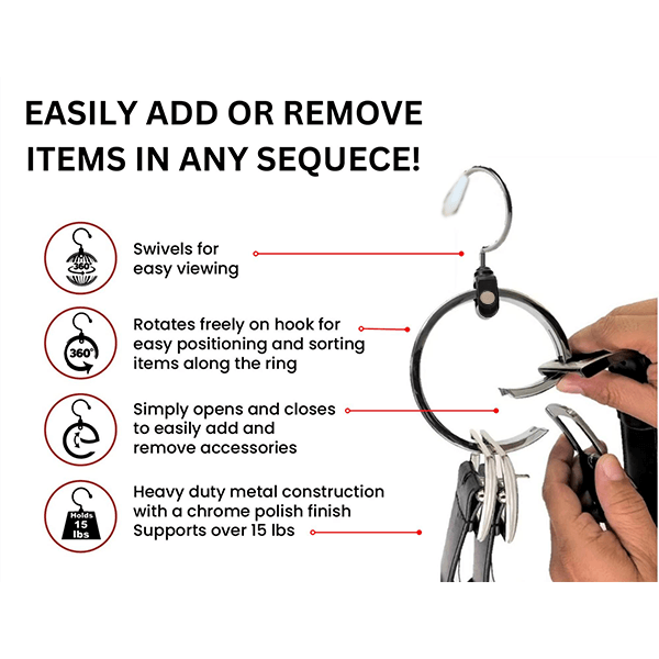 Multifunktionell garderobshängare