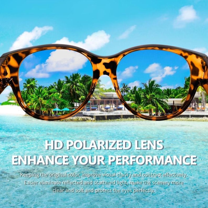🔥LAST DAY ￡9.99 🕶New Oversized Cat Eye Sunglasses Polarized UV400 Protection