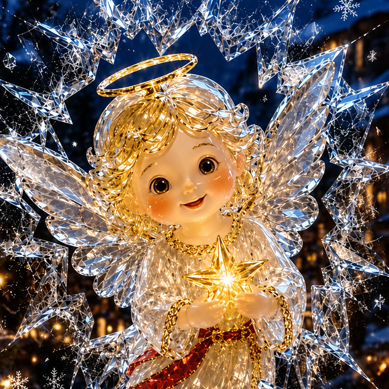 🎅Crystal Santa Claus Window Decoration