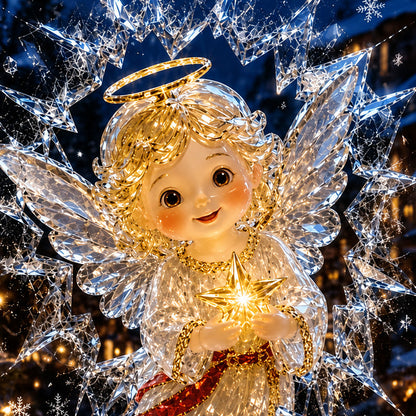 🎅Crystal Santa Claus Window Decoration