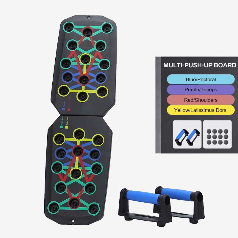 Multifunktionell armhävningsbräda träningsbräda