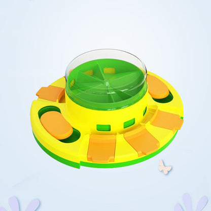 Hund leksak intelligens belöning tryck läcka mat