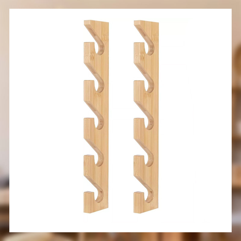 🔥Sista dagen 49% rabatt 🔥Trä basebollkeps vertikal hattstativ