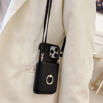 Korthållare Stötsäkert Mobilskal Med Ringhållare