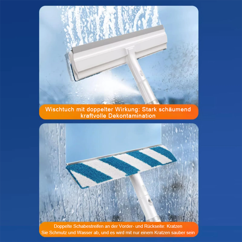 Rakel för sprutrengöring av fönster/Fönsterputs med sprutrengöring