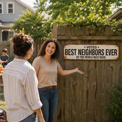 🏡❤️ Best Neighbor Garden Sign