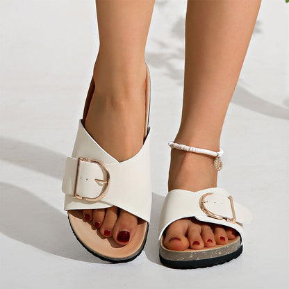 Birkenstock-tofflormed vintage-spän