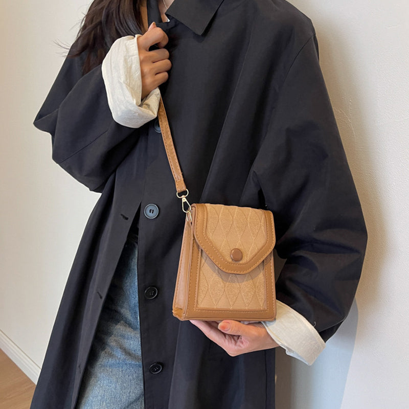 Högvärdig Kors Kroppsväska För Pendling