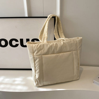 Kanvasväska med stor kapacitet